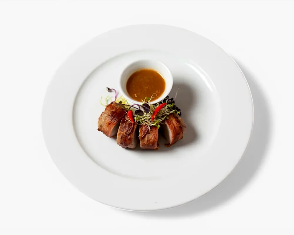 Grilovaná panenka, demi-glace